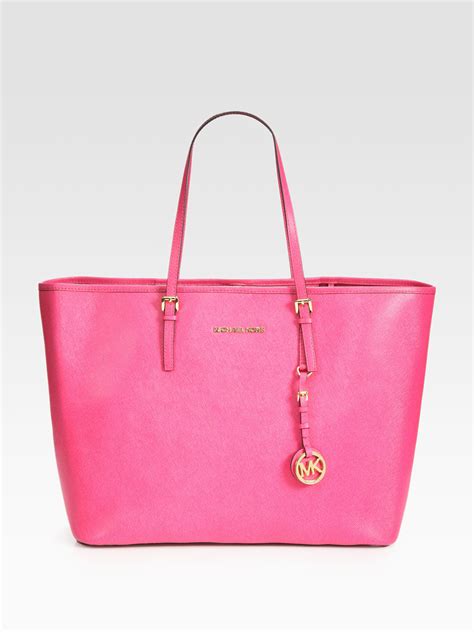 michael kors tote bag pink